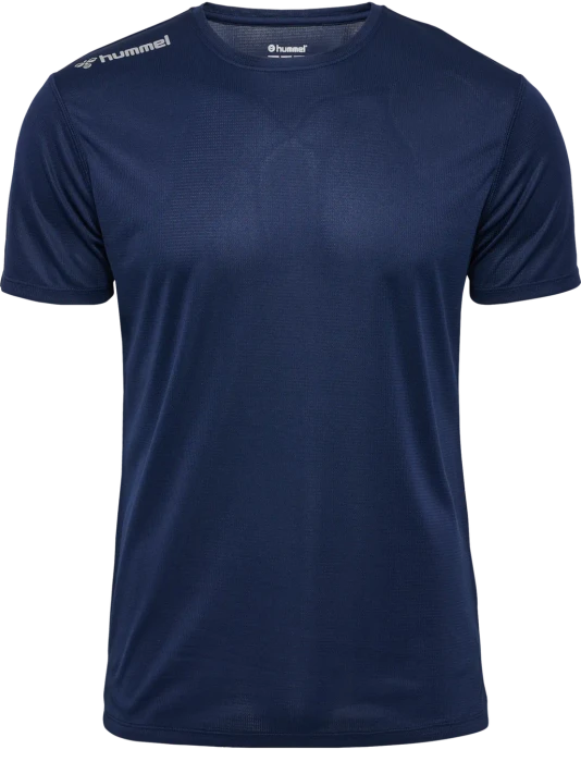 hummel Run Laufshirt kurzarm navy (Herren)