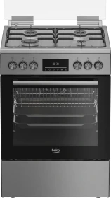 Beko FBM62320XDSL Elektroherd mit Gas-Kochfeld