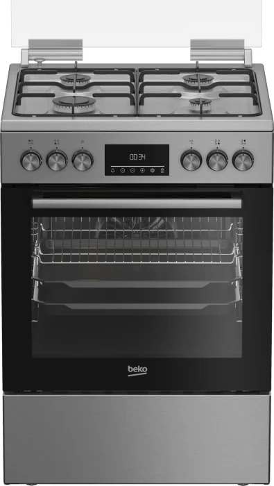 Beko FBM62320XDSL Elektroherd mit Gas-Kochfeld