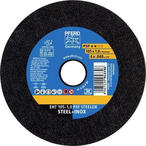 Pferd EHT 105-1.0 PSF STEELOX/16.0 Trennscheibe, 105x1x16mm, 25 Stück