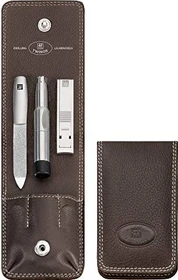 Zwilling Taschen-Etui Maniküre/Pediküre-Set braun