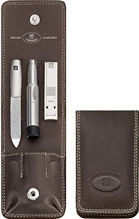 Zwilling Taschen-Etui Maniküre/Pediküre-Set braun