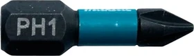 Makita Impact Black Kreuzschlitz Bit 1/4", PH1x25mm, 2 Stück