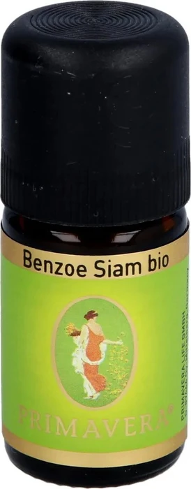 Primavera Benzoe Siam Bio Duftöl, 5ml