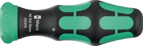 Wera Kraftform Kompakt 80 RA Vario Ratschen-Schraubendreher, 6mm