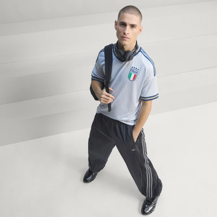 adidas Italien Authentic 2026 Auswärtstrikot kurzarm aeroblue (Herren)