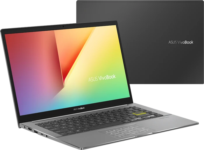 ASUS VivoBook S14 S433UA-AM223, Indie Black, Ryzen 5 5500U, 16GB RAM, 512GB SSD, DE, EDU