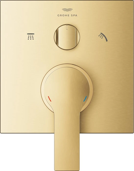 Grohe Allure Einhandbatterie mit 3-Wege Umstellung cool sunrise gebürstet