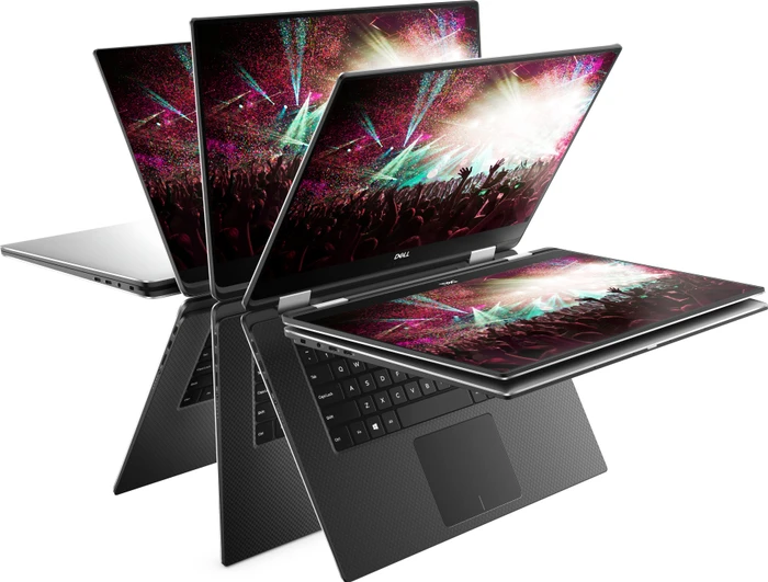 Dell XPS 15 2-in-1 9575 (2018), silber, Core i5-8305G, 8GB RAM, 256GB SSD, Radeon RX Vega M GL Hybrid, DE