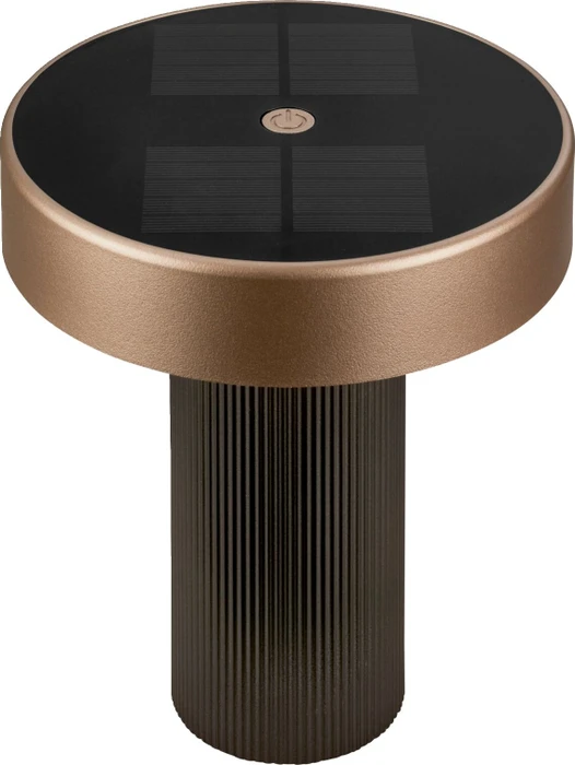 Briloner Poga Akku LED-Tischleuchte anthrazit/bronze