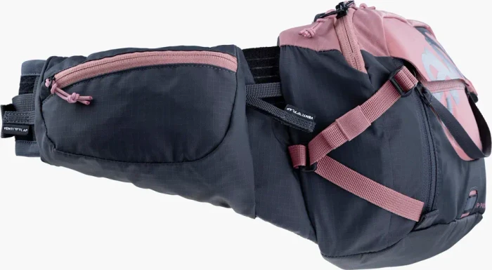 Evoc Hip Pack Pro 3 mit Trinksystem dusty pink/carbon grey