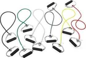 Thera-Band Bodytrainer Tubing flexible Griffe stark Expander grün