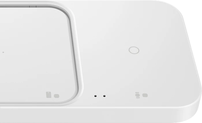 Samsung Super Fast Wireless Charger Duo weiß