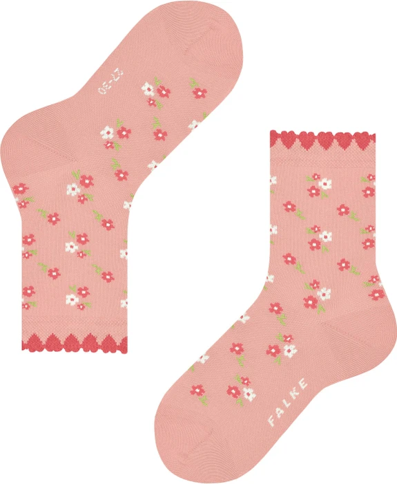 Falke Ditsy Flowers Socken peach perl (Junior)