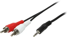 LogiLink 3.5mm Klinke/Composite Audio Kabel 1.5m (CA1042)