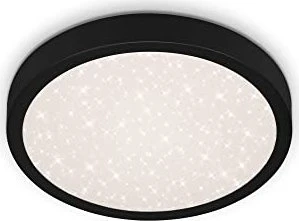 Briloner Runa Sternenhimmel LED Deckenleuchte 18W 28cm schwarz