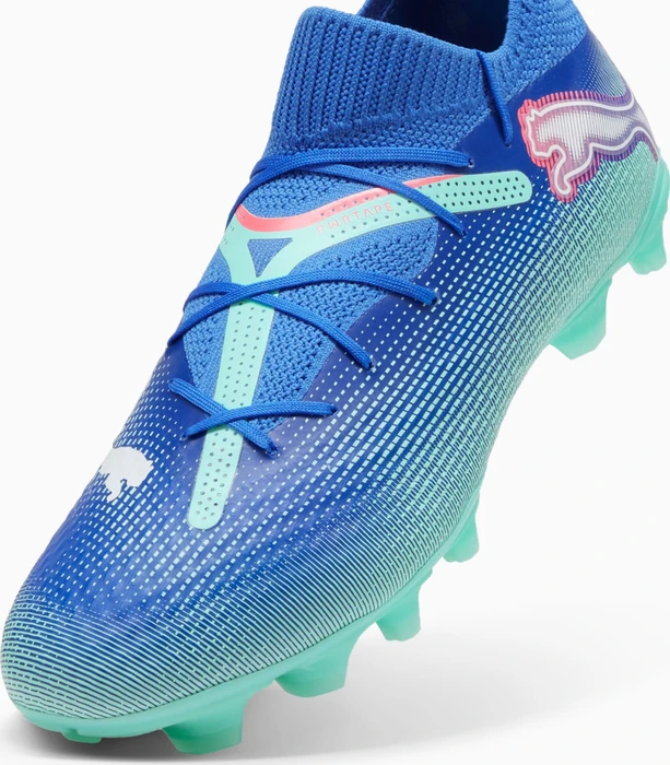 Puma Future 7 Pro FG/AG bluemazing/puma white/electric peppermint