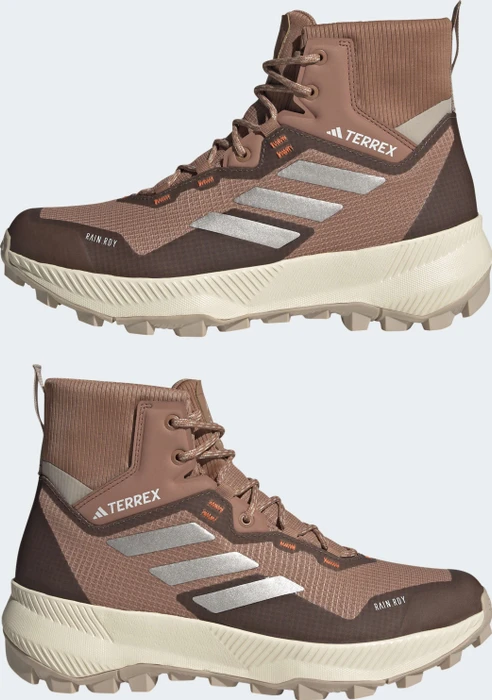 adidas Terrex Mid Rain.RDY clay strata/taupe met./impact orange (Damen)
