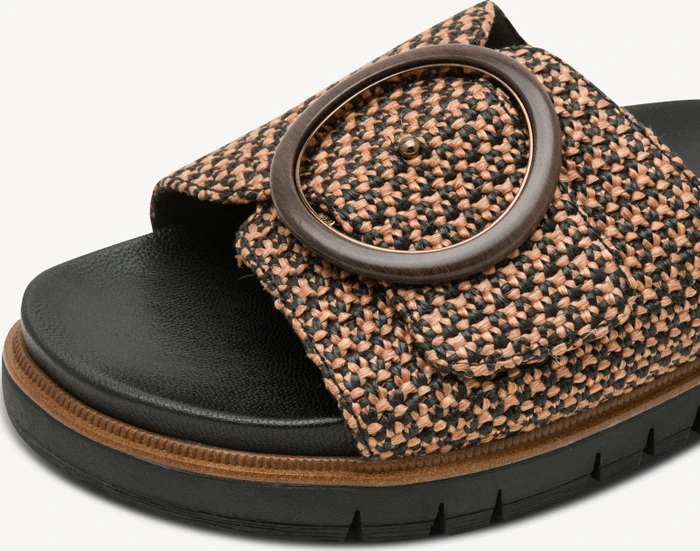 Tamaris Comfort Mule Wide Fit schwarz (Damen)
