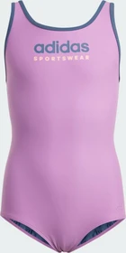 adidas Sportswear U-Back Badeanzug preloved purple/preloved ink (Junior)