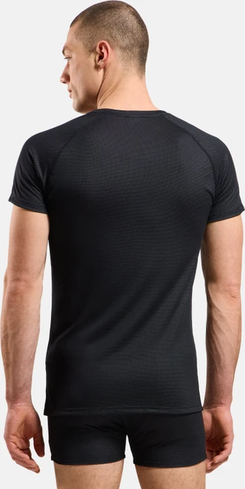 Odlo Active F-Dry Light Eco Funktionsshirt kurzarm schwarz (Herren)