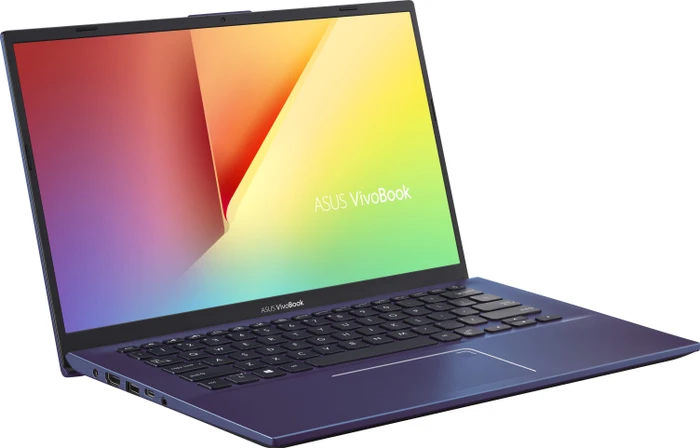 ASUS VivoBook 14 F412FA-EB133T, Peacock Blue, Core i5-8265U, 8GB RAM, 256GB SSD, DE