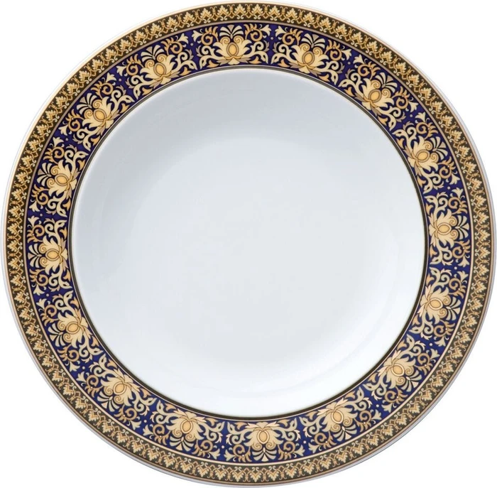 Rosenthal Versace Medusa Blue Suppenteller 22cm