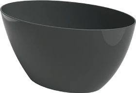 Artevasi Bahia Blumenkasten oval 35x17cm anthrazit