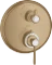 Hansgrohe Axor Montreux Thermostat Unterputz mit Hebelgriff und Ab- und Umstellventil brushed bronze Vorschaubild