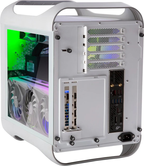BitFenix Prodigy M 2022 ARGB, weiß, Glasfenster