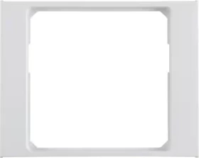 Berker Adapterring für Zentralstück 50x50mm, polarweiß glänzend