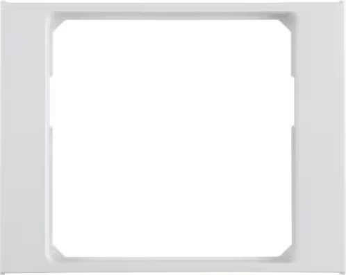 Berker Adapterring für Zentralstück 50x50mm, polarweiß glänzend