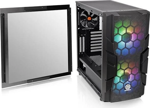 Thermaltake Commander C33 ARGB, Glasfenster