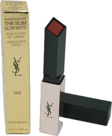 Yves Saint Laurent Rouge Pur Couture The Slim Glow Matte Lippenstift 202 Insurgent Red, 2.1g