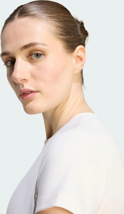 adidas 3-Streifen Studio Baby T-Shirt kurzarm beige (Damen)