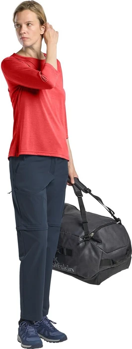 Jack Wolfskin Crosstrail Funktionsshirt 3/4 vibrant red (Damen)