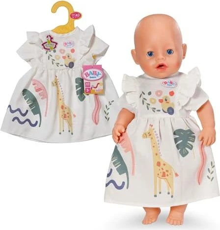 Zapf creation BABY born Mode - Kleid Giraffe 43cm