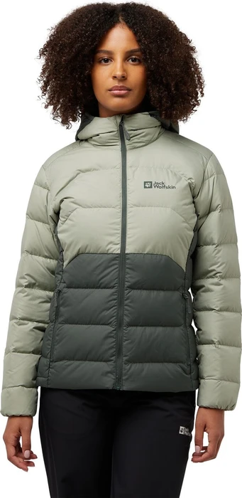 Jack Wolfskin Ather Down Hoody Funktionsjacke slate green (Damen)