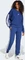 adidas Essentials 3-Streifen French Terry Cuffed Trainingshose lang dark blue/white (Damen) Vorschaubild