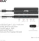 Club 3D 6in1 Hub, USB-C 3.0 [Stecker] Vorschaubild