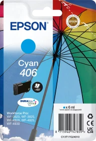 Epson Tinte 406 cyan