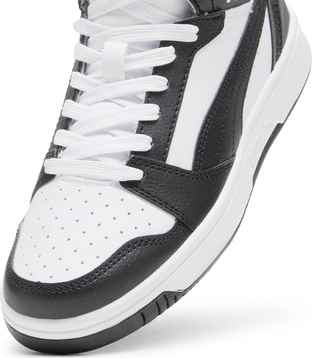 Puma Rebound V6 Mid puma white/puma black (Junior)