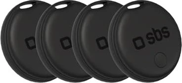 SBS Mobile Track My Dot Kit schwarz, 4er-Pack