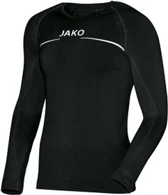 Jako Comfort Funktionsshirt langarm schwarz (Junior)