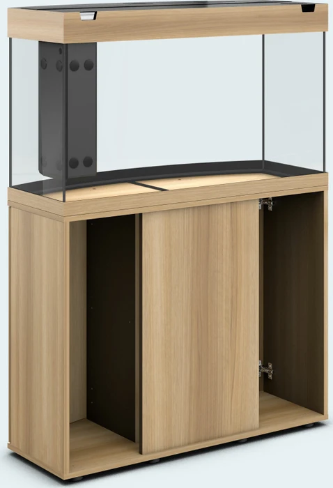 Juwel Vision 180 LED Aquarium-Set mit Unterschrank, helles Holz/helles Holz, 180l