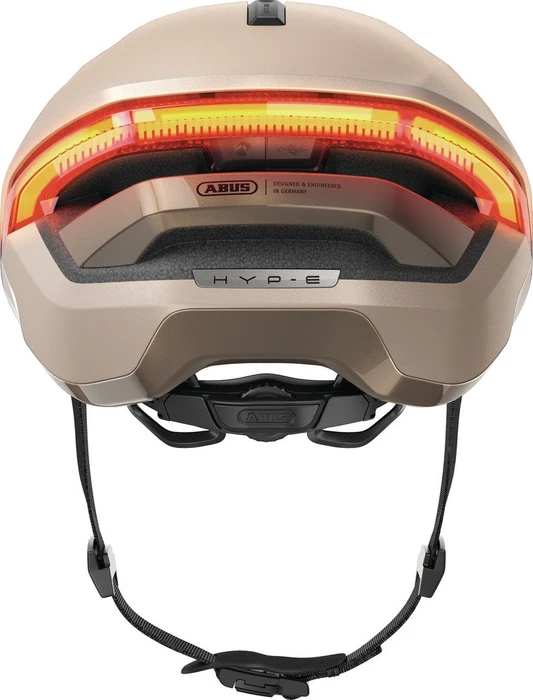 ABUS Hyp-E Helm champagne gold