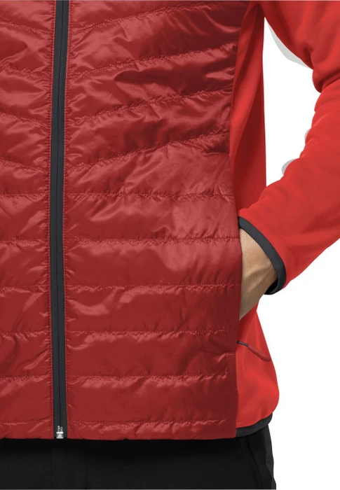Jack Wolfskin Routeburn Pro Hybrid Funktionsjacke strong red (Herren)