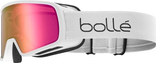 Bollé Nevada white matte/rose gold cat 2 (Junior)