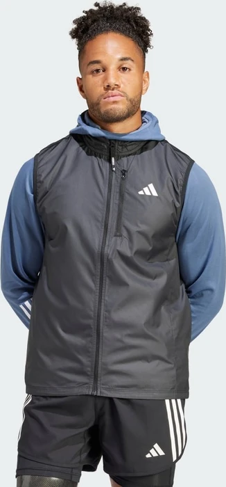 adidas Own the Run Weste schwarz (Herren)