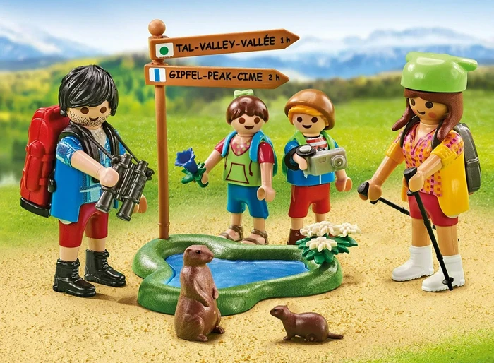 playmobil Country Familie beim Bergwandern